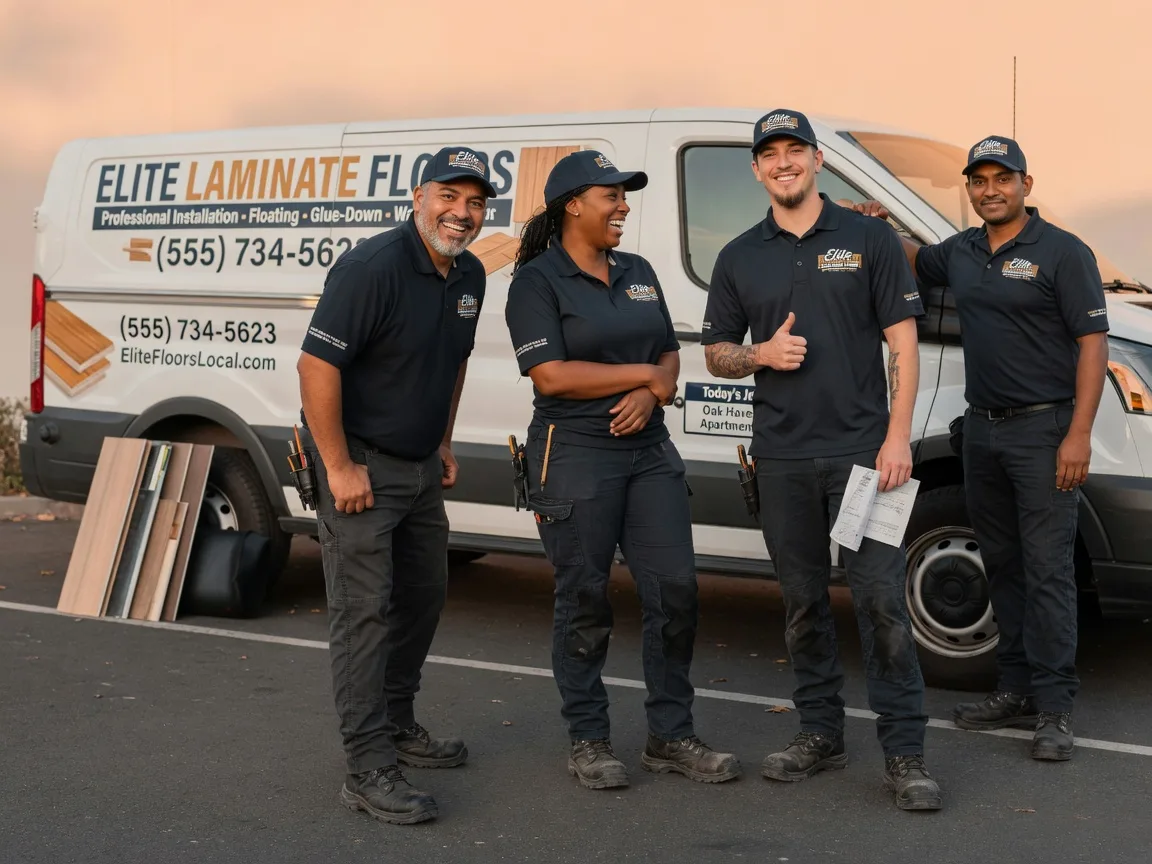 Laminate flooring installation company in Talpa, TX